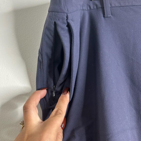 Public Rec Pants Mens 38x30 Navy Workday Performance Chino Stretch Zip Pocket - Picture 4 of 12